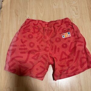 Mokuyobi Red Patterned Women's Shorts